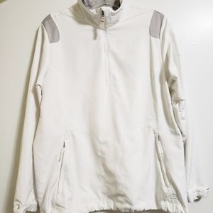 Nike Golf White Lightweight Windshirt